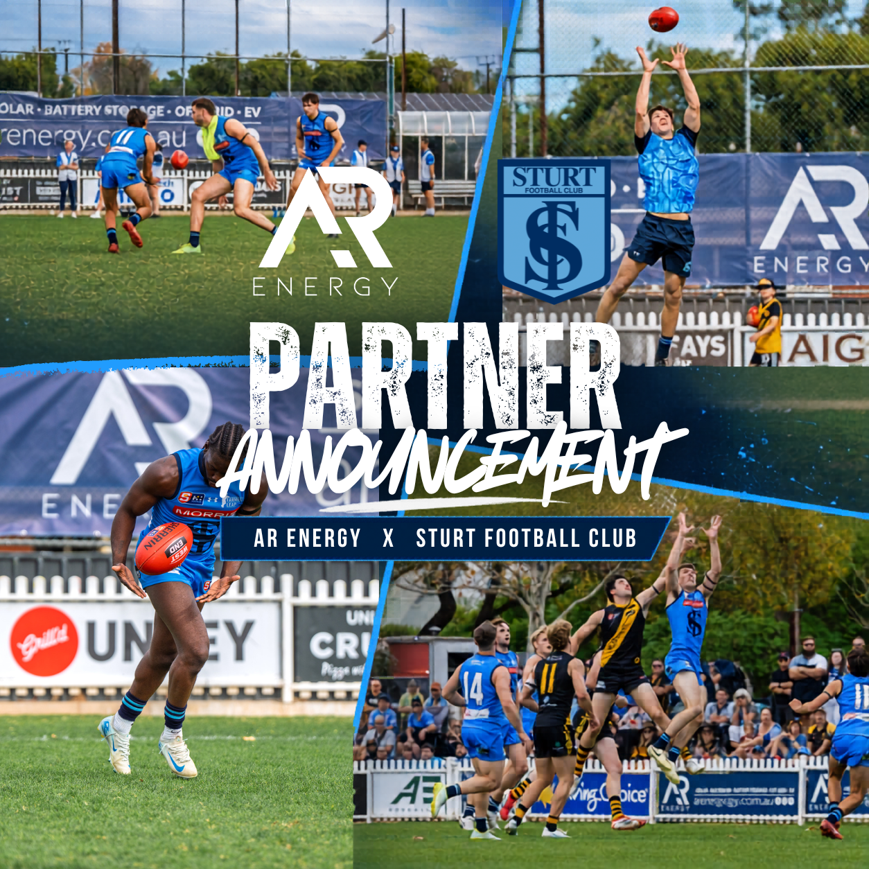 Welcome, AR Energy - Sturt Football Club