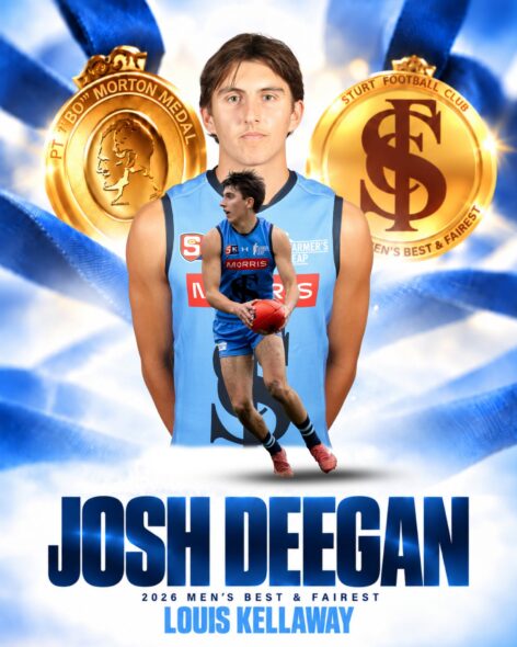 2026 Josh Deegan Medal 2026 Josh Deegan Medal
