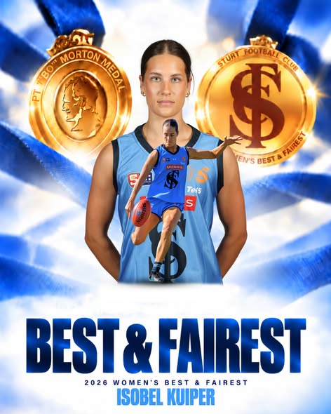 2026 Women's Best & Fairest Award 2026 Women's Best & Fairest Award