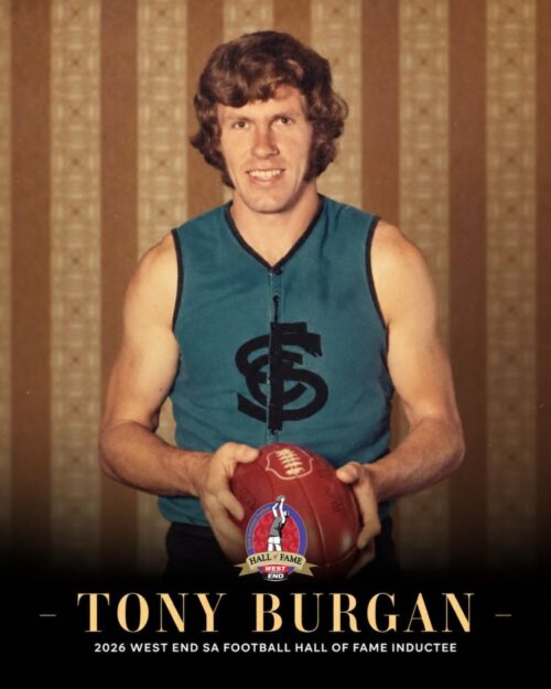 Tony Burgan SA Football Hall of Fame Tony Burgan SA Football Hall of Fame